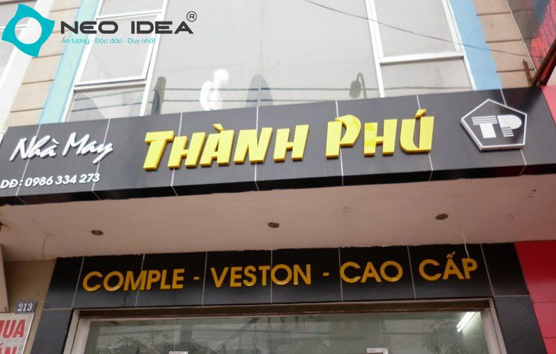 Mẫu biển quảng cáo nhà may đẹp, ấn tượng hút khách giá rẻ tại Hà Nội