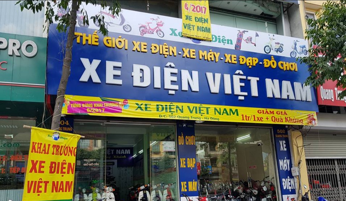 69+ Mẫu biển quảng cáo xe đạp điện đẹp nhất Việt Nam